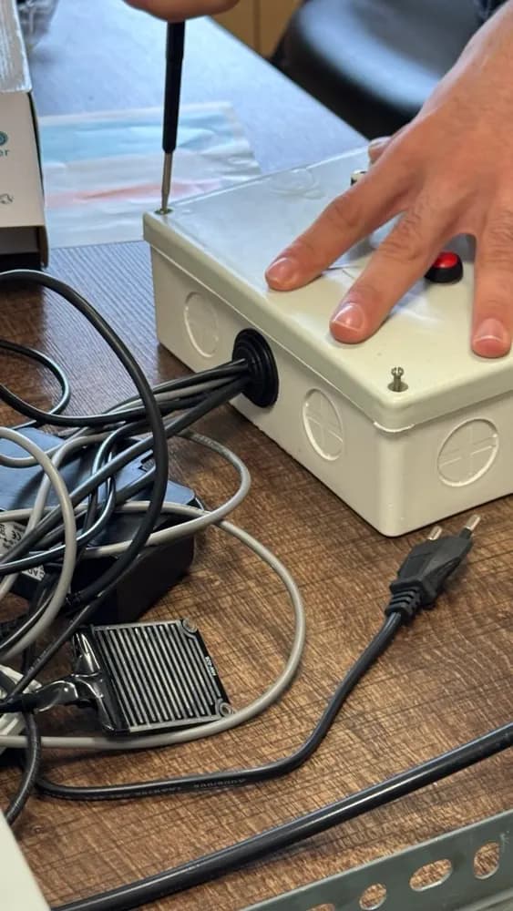 Getting the device ready for a pilot installation outdoors