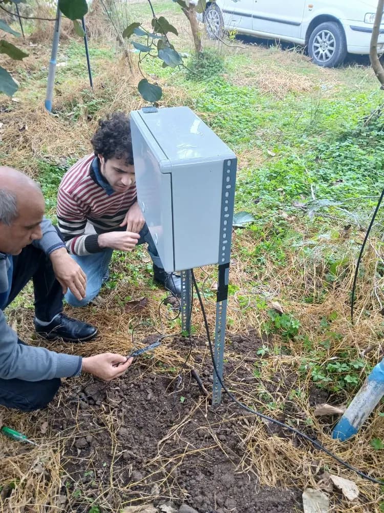 Pilot installation in a real setting